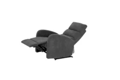 Fauteuil Inclinable NAKSKOV Gris Foncé -Ambiance Maison 194293