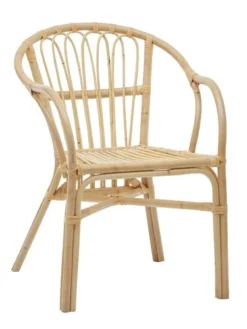 Fauteuil LISELEJE Dossier Bas Naturel