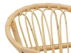 Fauteuil LISELEJE Dossier Bas Naturel -Ambiance Maison 198317