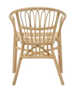 Fauteuil LISELEJE Dossier Bas Naturel -Ambiance Maison 198321