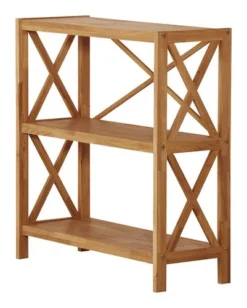 Royal Oak Etagère JANNERUP Large 3 Tablettes Chêne -Ambiance Maison 200040