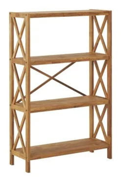 Royal Oak Étagère JANNERUP Large 4 Tablettes Chêne