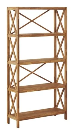 Royal Oak Etagère JANNERUP Large 5 Tablettes Chêne