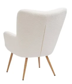 Fauteuil HUNDESTED Blanc Cassé -Ambiance Maison 201614