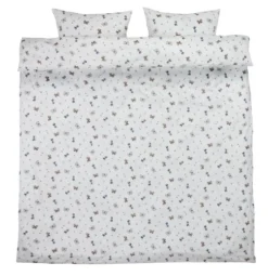 Parure De Lit JULIA 240x220 Blanc