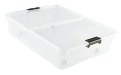 Rangement Sous Lit HOME BOX L56xL70xH19 49L A/couvercle