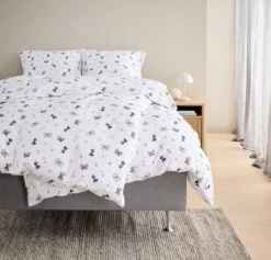 Parure De Lit JULIA 240x220 Blanc -Ambiance Maison 205046