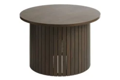 Table Basse SPODSBJERG Ø67 Coloris Chêne Foncé