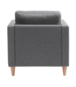 Fauteuil FALSLEV Tissu Gris -Ambiance Maison 212336