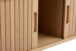 Royal Oak Meuble TV LYNGVIG 2 Portes Tambours Chêne Naturel -Ambiance Maison 212435