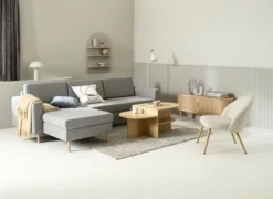 Royal Oak Meuble TV LYNGVIG 2 Portes Tambours Chêne Naturel -Ambiance Maison 213752 2