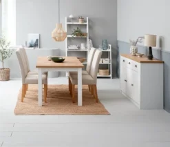 Bibliothèque HERNING 5 Tablettes Blanc -Ambiance Maison 214430