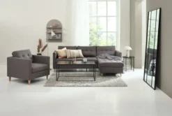 Bout De Canapé TURUP Ø40 Noir -Ambiance Maison 214840 1