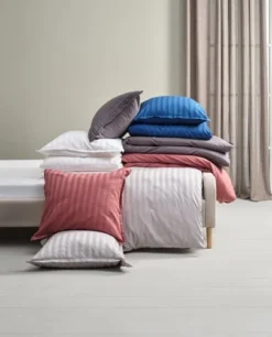 Parure De Lit Satin NELL 240x220 Anthracite -Ambiance Maison 220798