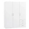 Armoire HAGENDRUP 144x176 Combi Blanc