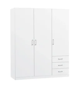 Devant 51 Armoire HAGENDRUP 144x176 Combi Blanc