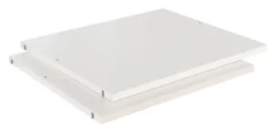 Tablettes SATTRUP 73x48 2 Pcs/pqt Blanc