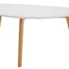 Royal Oak Table Basse LEJRE 48x85 Blanc/chêne