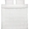 Parure De Lit Satin NELL 240x220 Blanc
