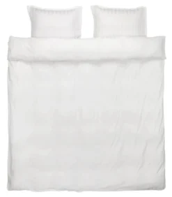 Parure De Lit Satin NELL 240x220 Blanc