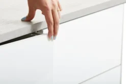 Meuble TV JERNVED Béton/brillant -Ambiance Maison 73561