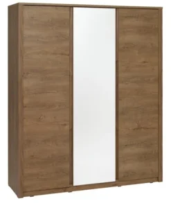 Armoire VEDDE 167x197 A/miroir Chêne