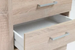 Armoire HAGENDRUP 144x176 Combi Chêne -Ambiance Maison 82352