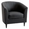 Fauteuil SINDAL Noir/noir