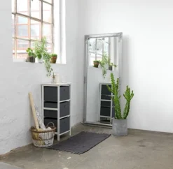 Commode 3 Boîtes ODBY Blanc/gris -Ambiance Maison 87476