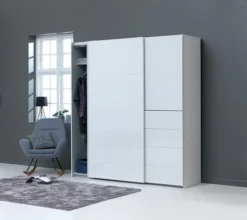 Fauteuil à Bascule NEBEL Bleu Clair -Ambiance Maison 89345